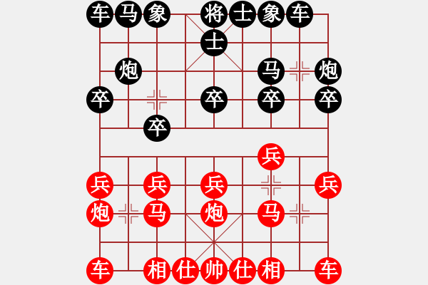 象棋棋譜圖片：小神機(9段)-勝-聯(lián)盟菩提(8段) - 步數(shù)：10 