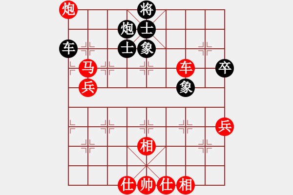 象棋棋谱图片：五七炮互进三兵对屏风马边卒右马外盘河 象7进5 车1进5上海 欧阳琦琳 胜 云南 党国蕾 - 步数：80 