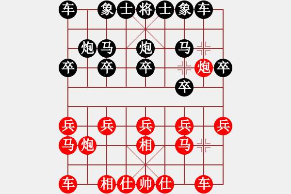 象棋棋譜圖片：外白渡橋(9段)-負(fù)-廣法天尊(月將) - 步數(shù)：10 