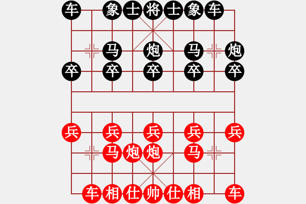 象棋棋譜圖片：袁濤(5f)-負(fù)-李長豐(5f) - 步數(shù)：10 