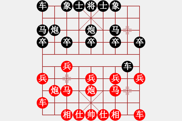 象棋棋譜圖片：邢臺小將(5段)-負(fù)-rulaifuzh(3段) - 步數(shù)：10 