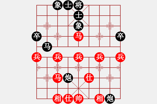 象棋棋譜圖片：快刀大嬸(9段)-負(fù)-名劍之鬼手(4段) - 步數(shù)：40 