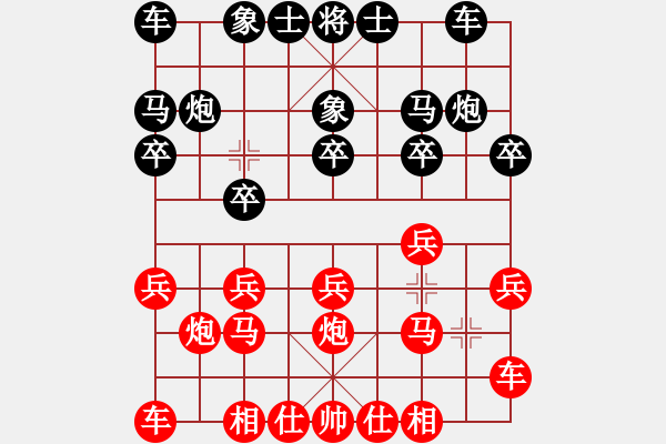 象棋棋譜圖片：橫才俊儒[292832991] -VS- xxxxx[1194986132] - 步數(shù)：10 