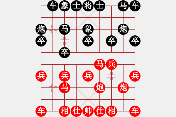 象棋棋譜圖片：三5 上海韓勇先和無(wú)錫張美令 - 步數(shù)：10 