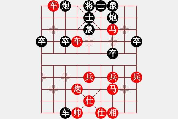 象棋棋譜圖片：mmbbcczz(5段)-勝-搓大切肉多(5段) - 步數(shù)：40 