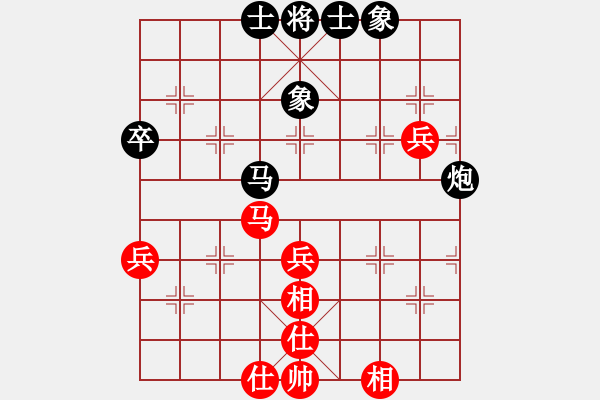 象棋棋譜圖片：白眉大俠[紅] -VS- 橫才俊儒[黑] - 步數(shù)：60 