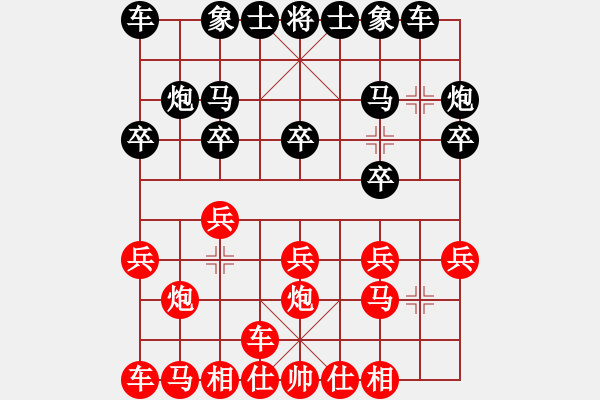 象棋棋譜圖片：鐘朗燁先負(fù)皓程 - 步數(shù)：10 