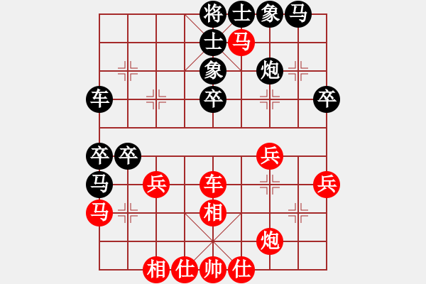 象棋棋譜圖片：子與勢(shì)先勝西門(mén)刀手 - 步數(shù)：40 