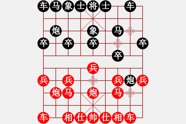 象棋棋譜圖片：2010太原鄉(xiāng)運動會象棋賽決賽局 - 步數(shù)：10 