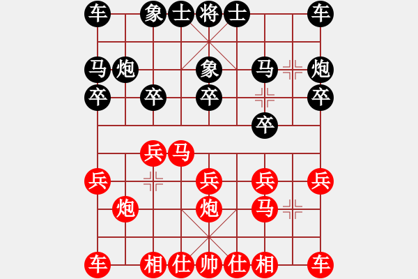 象棋棋譜圖片：‖棋家軍‖[474177218] -VS- 憨漢[1063673371]業(yè)五 - 步數(shù)：10 