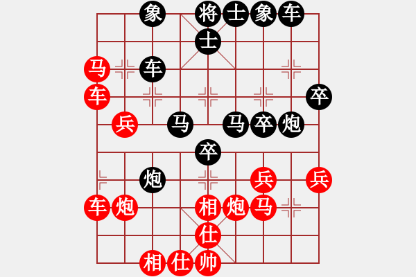 象棋棋譜圖片：飛龍通訊(業(yè)9–3)先負砍菜刀(業(yè)9–3)202211201145.pgn - 步數(shù)：40 