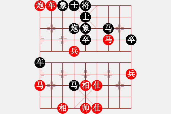 象棋棋譜圖片：garu(3段)-負(fù)-東西不敗(月將) - 步數(shù)：60 