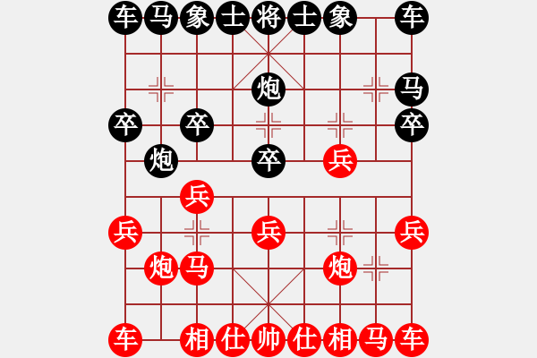 象棋棋譜圖片：逆天陸云(天帝)-和-游戲金鷹(人王) - 步數(shù)：10 