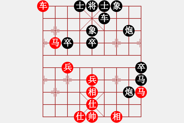 象棋棋譜圖片：青蛙王子[紅] -VS- 行者必達(dá)[黑]精彩 - 步數(shù)：60 