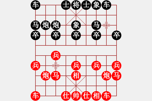 象棋棋譜圖片：廈門第二刀(天帝)-和-戰(zhàn)車二號(9段) - 步數(shù)：10 