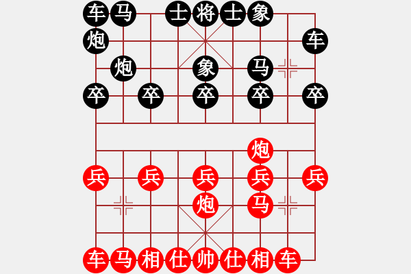 象棋棋譜圖片：狼狼狼狼狼(7段)-負-中天多倫多(7段) - 步數(shù)：10 