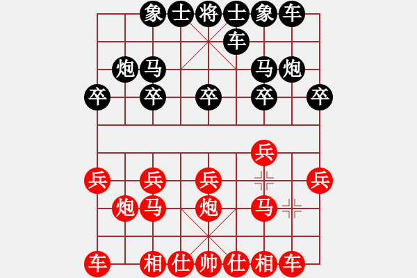 象棋棋譜圖片：崔哲凱先勝豬八戒 - 步數(shù)：10 