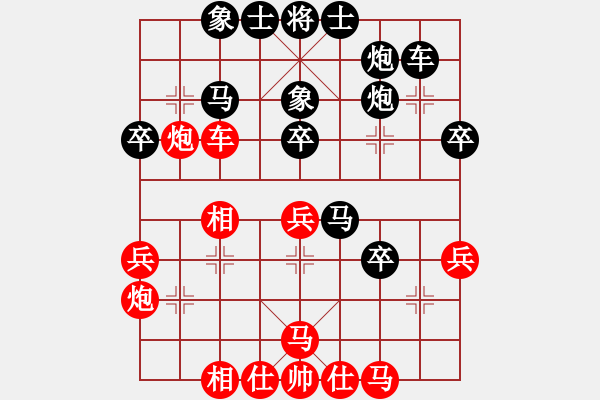 象棋棋譜圖片：tyluonghoa(2段)-負(fù)-huntianwww(1段) - 步數(shù)：40 