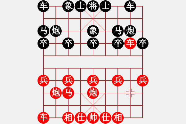 象棋棋譜圖片：讓馬局4.1 - 步數(shù)：10 