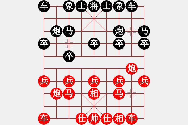 象棋棋譜圖片：hongkk(7段)-負-螞蟻裊(8段) - 步數：10 