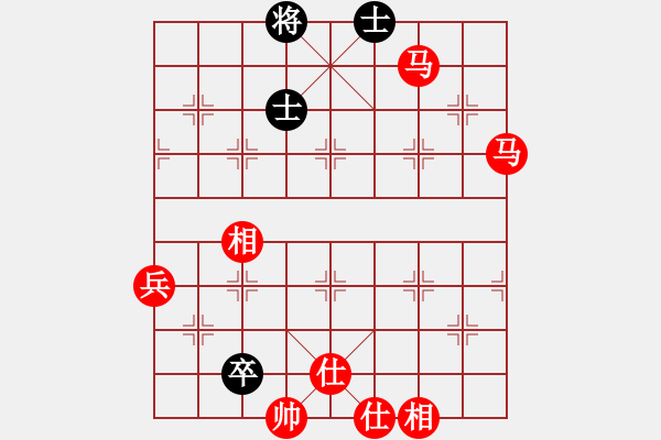 象棋棋譜圖片：[快13]浩軒爺 先勝 [快13]張建宇 - 步數(shù)：110 