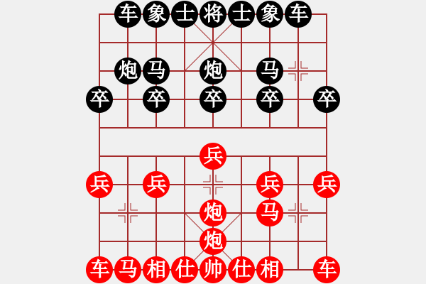 象棋棋譜圖片：‖棋家軍‖皎月[2045059653] -VS- 依然[2545317797] - 步數(shù)：10 