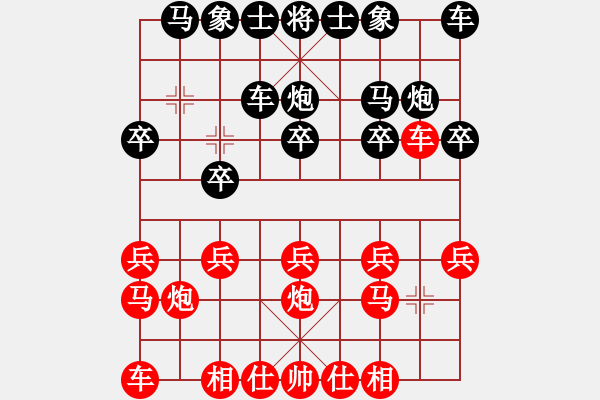 象棋棋譜圖片：醉棋渡河(2級)-負-江西女大師(8級) - 步數(shù)：10 