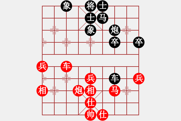 象棋棋谱图片：女子组：五3 杭州分院季洁先和浙江陈青婷 - 步数：40 