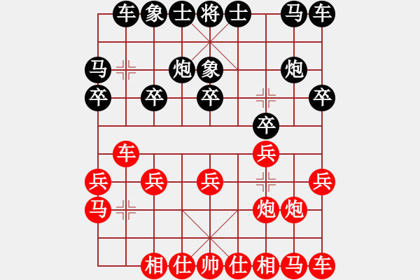 象棋棋譜圖片：yawn(8弦)-勝-純?nèi)松先A山(9星) - 步數(shù)：10 