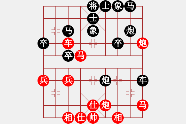 象棋棋譜圖片：天一歌(5舵)-負(fù)-bbboy002(3舵) - 步數(shù)：40 