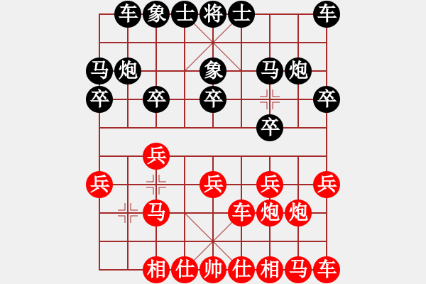 象棋棋譜圖片：蒼南陳吉領(lǐng)先勝無錫唐明 - 步數(shù)：10 