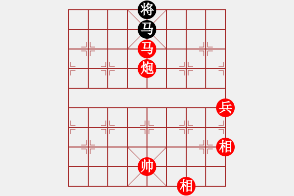 象棋棋谱图片：困毙黑棋 - 步数：5 