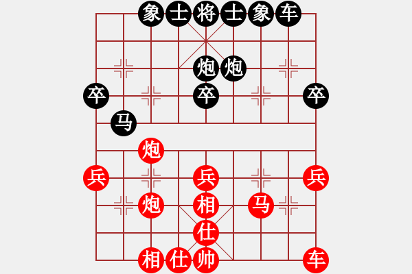 象棋棋譜圖片：天高人為峰之絕殺[930824656] -VS- 老爺子[1556814236] - 步數(shù)：30 