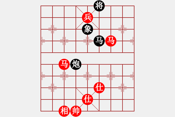 象棋棋譜圖片：棋局-21a a b8n1 - 步數(shù)：160 