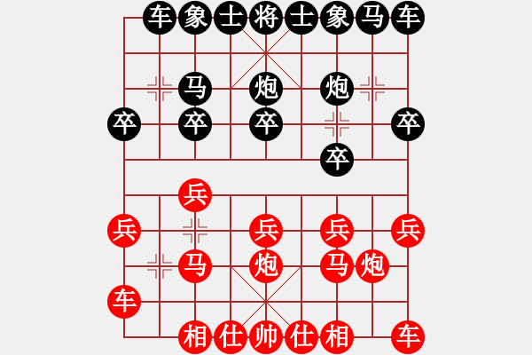 象棋棋譜圖片：山西實名象棋群聯(lián)盟 金庸-玄機逸士 先勝 洋縣學(xué)生棋（第三盤） - 步數(shù)：10 