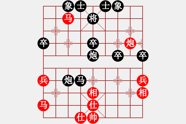 象棋棋譜圖片：老叟無(wú)名(3段)-負(fù)-氣寒西北(4段) - 步數(shù)：58 