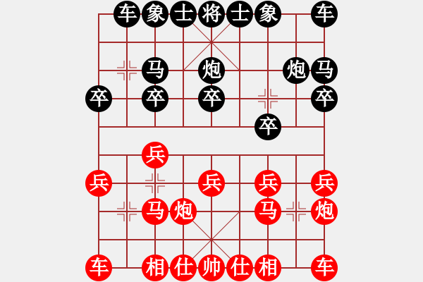 象棋棋譜圖片：南岳看山(9星)-勝-勸君莫生氣(9星) - 步數(shù)：10 