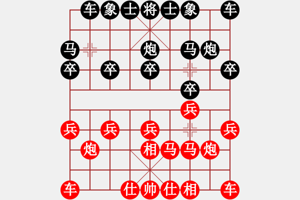 象棋棋譜圖片：代號(hào)(1段)-負(fù)-繪影臨芳(7段) - 步數(shù)：10 