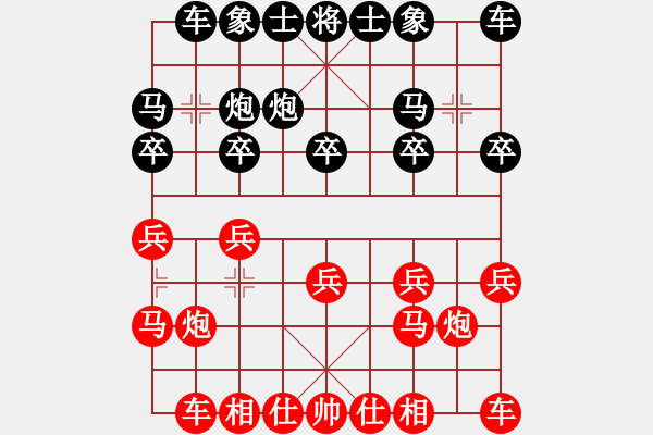 象棋棋譜圖片：象棋主考官(9段)-和-吃比例(7段) - 步數(shù)：10 