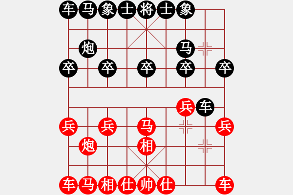 象棋棋譜圖片：少年小魚（業(yè)9-1） 先和 趙緯大師（業(yè)9-1） - 步數(shù)：10 