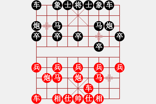 象棋棋譜圖片：黃逸超 先負(fù) 張澤嶺 - 步數(shù)：10 