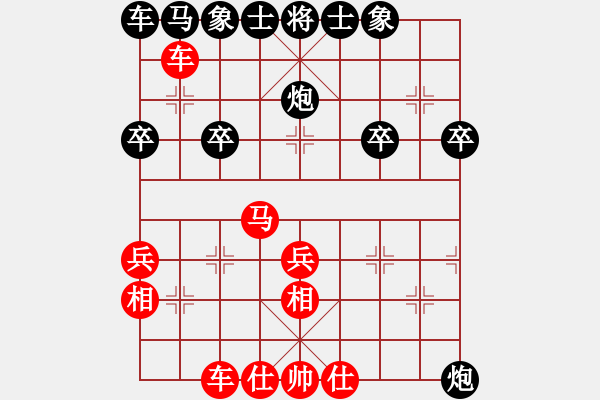 象棋棋譜圖片：葬心紅勝15919755620【順炮緩開車對橫車】 - 步數(shù)：30 