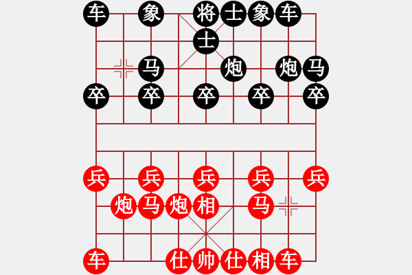 象棋棋譜圖片：職業(yè)選手(4段)-勝-半夜妻叫(7段) - 步數(shù)：10 