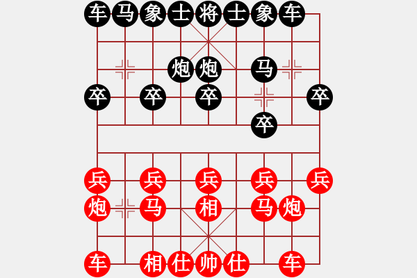 象棋棋谱图片：贾祥 先和 李迈新 - 步数：10 