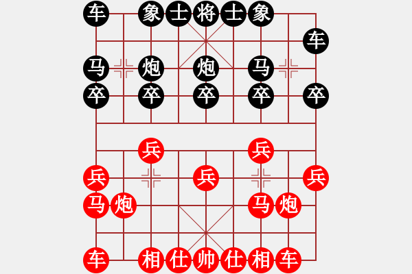 象棋棋譜圖片：凌絕頂(8段)-和-弈海蛟龍(3段) - 步數：10 