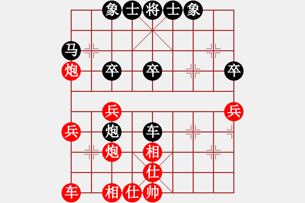 象棋棋譜圖片：木匠(6段)-和-營(yíng)口大面包(3段) - 步數(shù)：40 