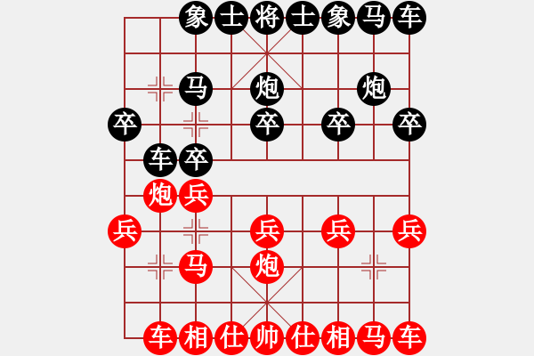 象棋棋譜圖片：守候[9559179] -VS- 峽夜[2356803169] - 步數(shù)：10 