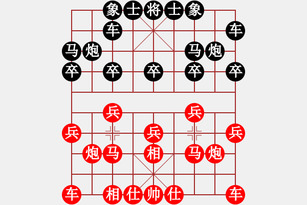 象棋棋譜圖片：廣東碧桂園 何媛 和 云南省棋牌運(yùn)動(dòng)管理中心 趙冠芳 - 步數(shù)：10 