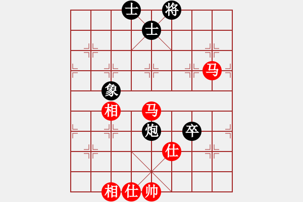 象棋棋譜圖片：17第3屆傅山杯第6輪 王政 勝 王磊 - 步數(shù)：111 