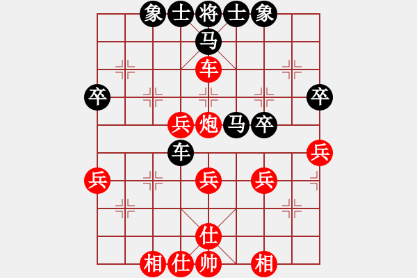 象棋棋譜圖片：陳雄青(7段)-和-我是馬科(5段) - 步數(shù)：40 